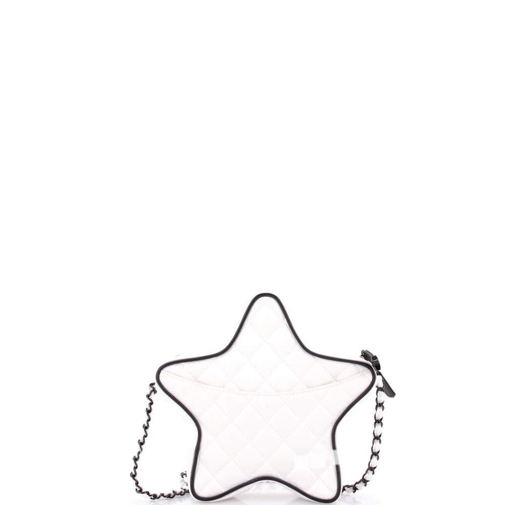 Chanel CC Walk of Fame Star Bag Quilted Satin - Picture 3 of 5